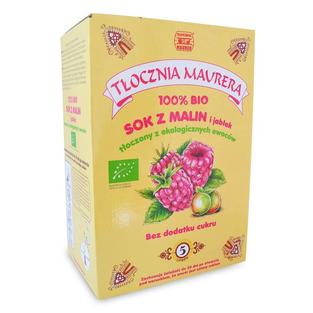 Jus framboise-pomme BIO 5000 ml - MAURER PRESS