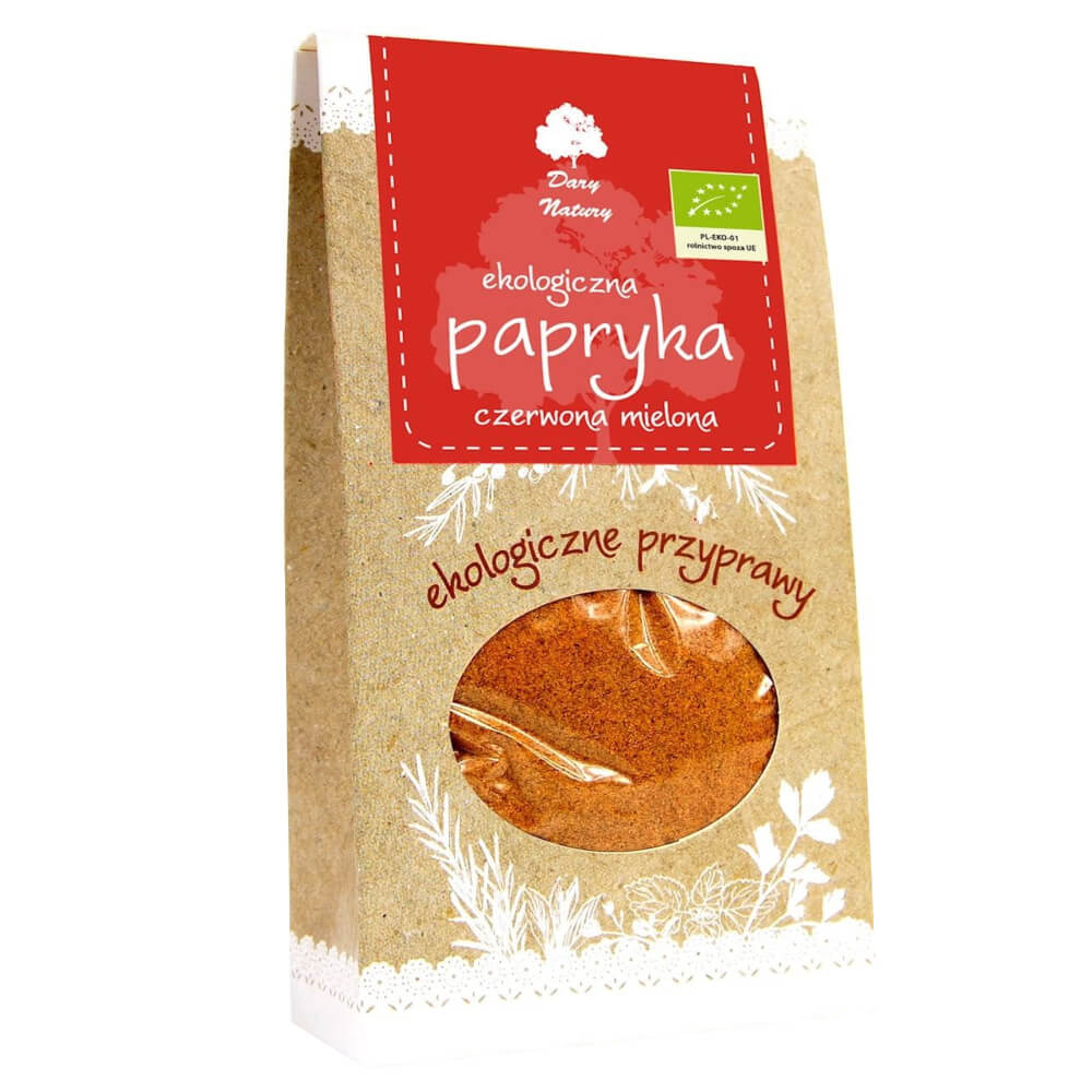 Poivron rouge doux moulu BIO 50 g - CADEAUX DE LA NATURE