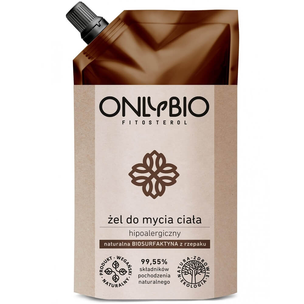 Gel nettoyant pour le corps supplément hydratant et nourrissant 250 ml - UNIQUEMENT BIO