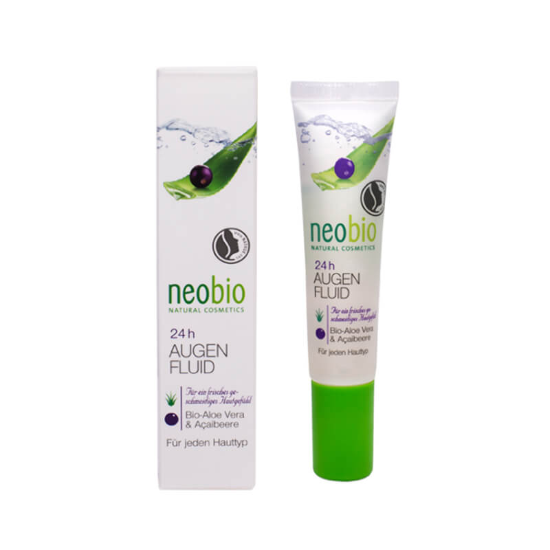 Gel contour des yeux à l'aloe vera et aux baies d'açaï EKO 15 ml - NEOBIO