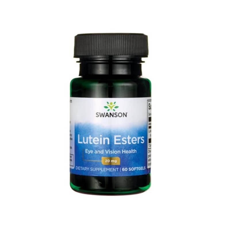 Lutéine (esters de lutéine) lutéine 20mg 60 gélules de SWANSON