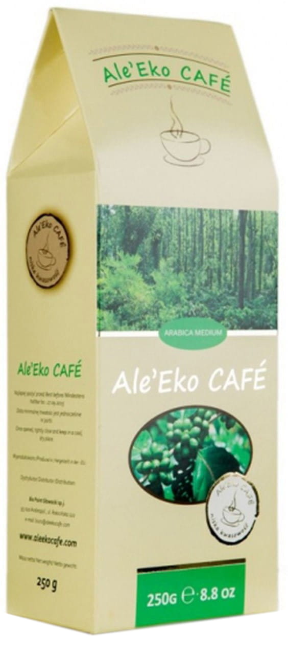 Café moulu arabica BIO 250 g - ALE EKO CAFE