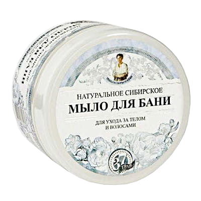 Savon corps et cheveux aux herbes blanches de Sibérie - AGAFIA