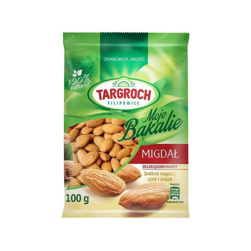 Amandes sélectionnées 100g TARGROCH