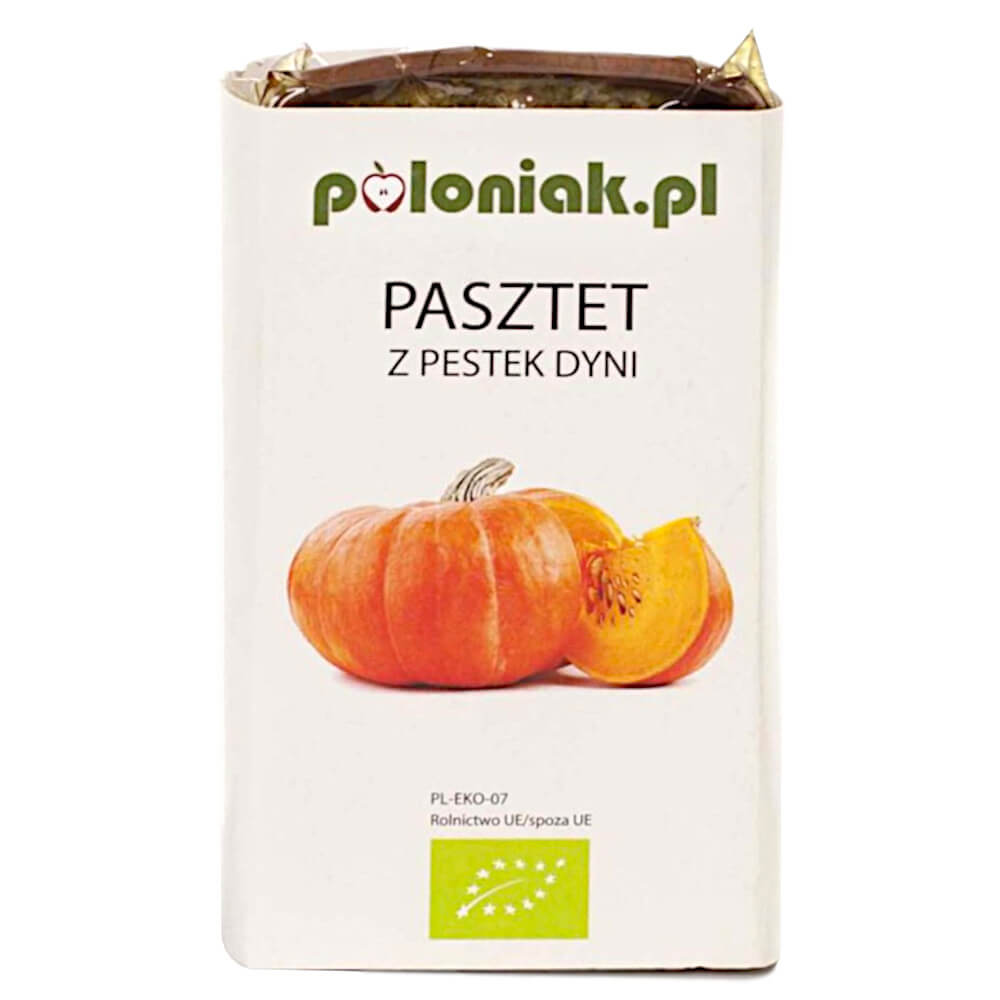 Pâté végétalien aux graines de courge BIO 160 g - POLONIAK