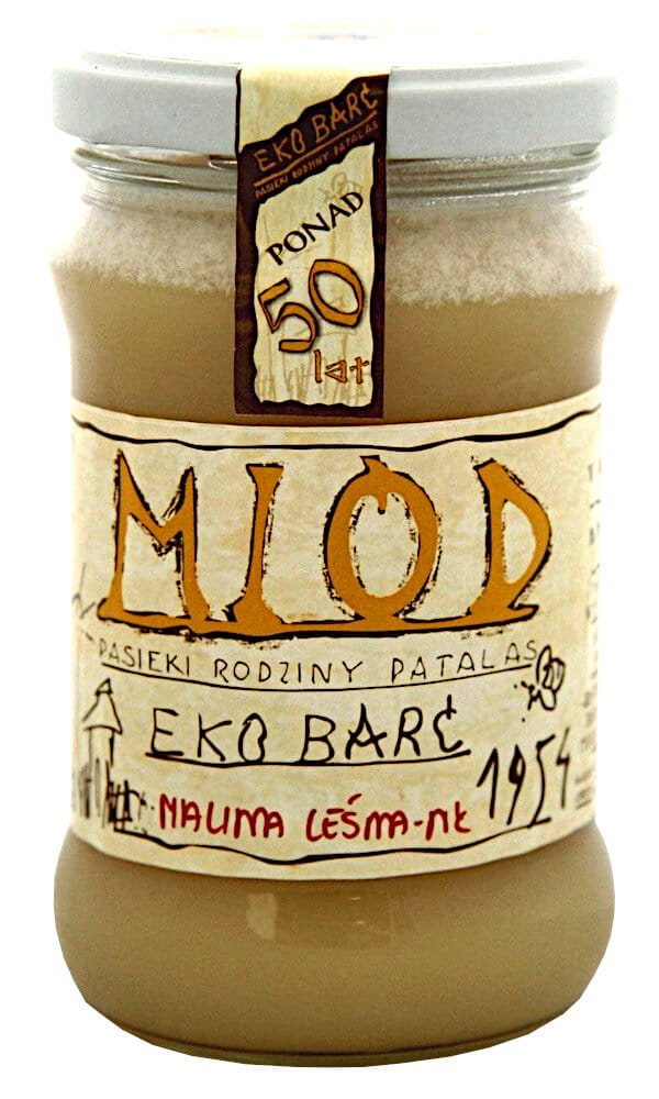 Miel de framboise des bois BIO 380 g - ECO - BARÈ