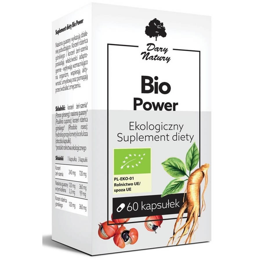 BIO power BIO 60 gélules (4833 mg) - DONS DE LA NATURE