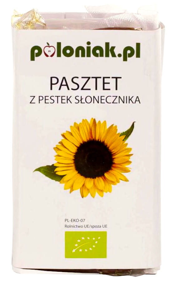 Pâté végétalien aux graines de tournesol BIO 160 g - POLONIAK