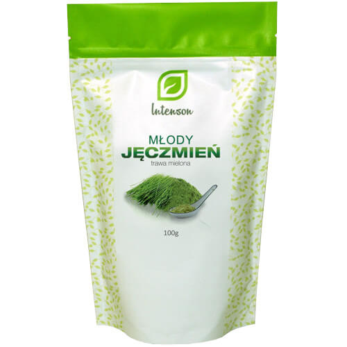 Jeune orge moulu en poudre 100g INTENSON