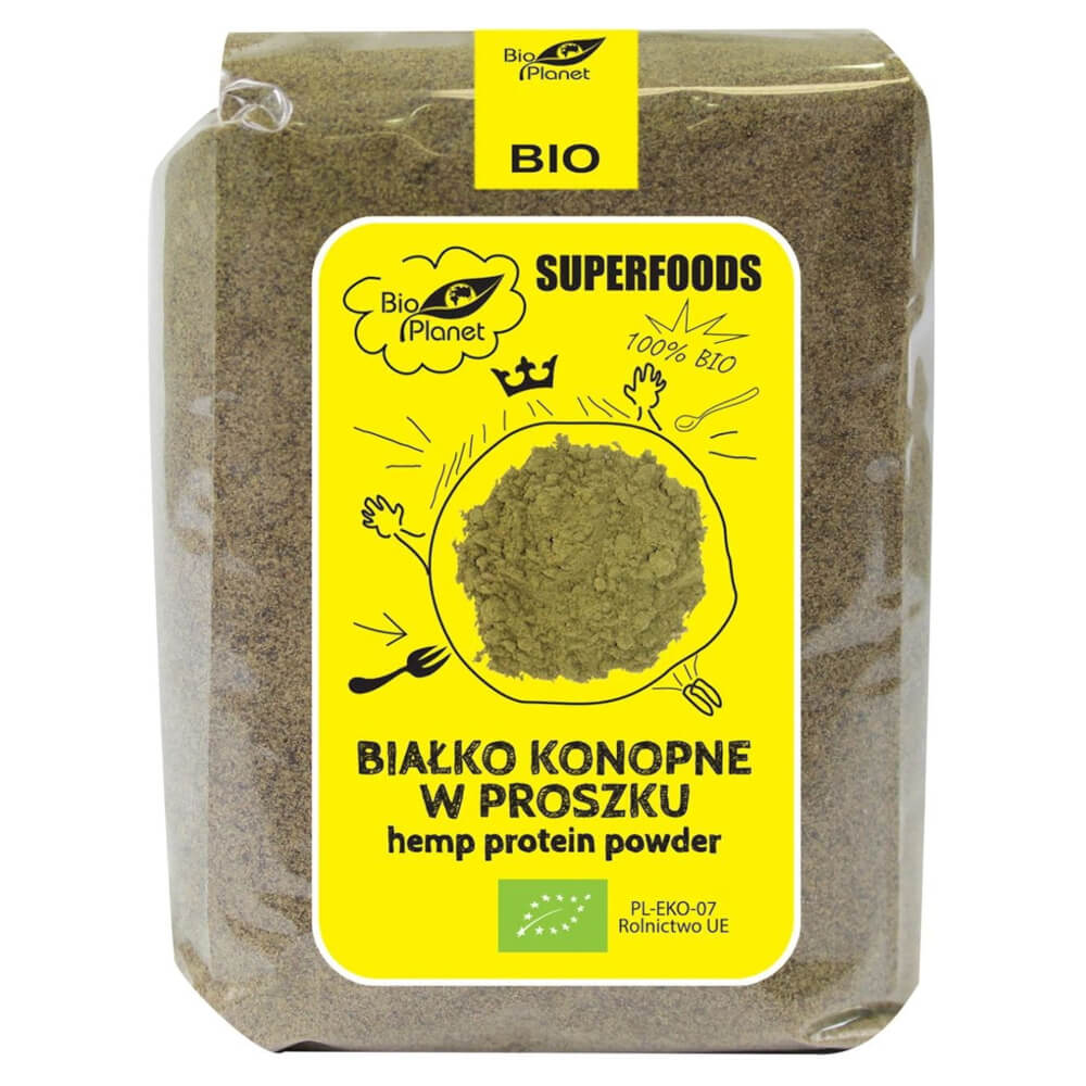 Poudre de protéine de chanvre BIO 350 g - BIO PLANET