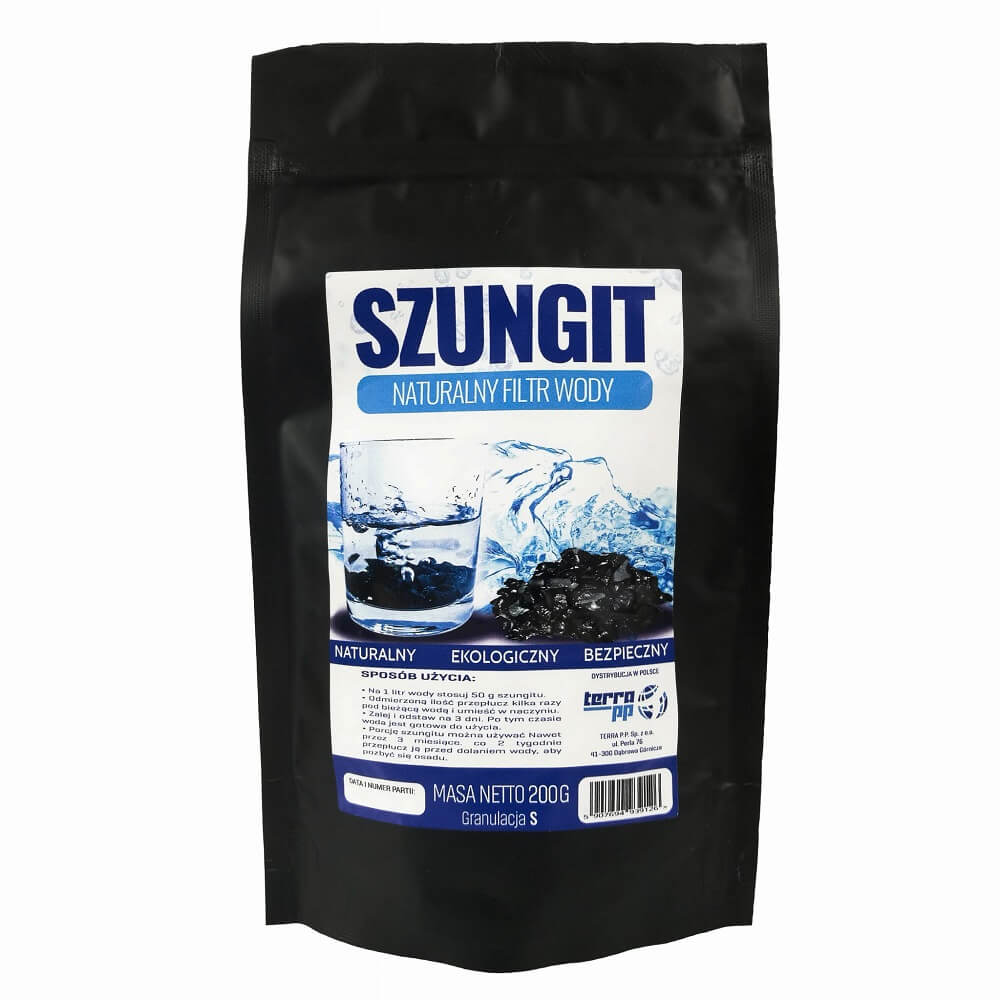 Filtre à eau naturelle shungite granulation S 200g TERRA PP