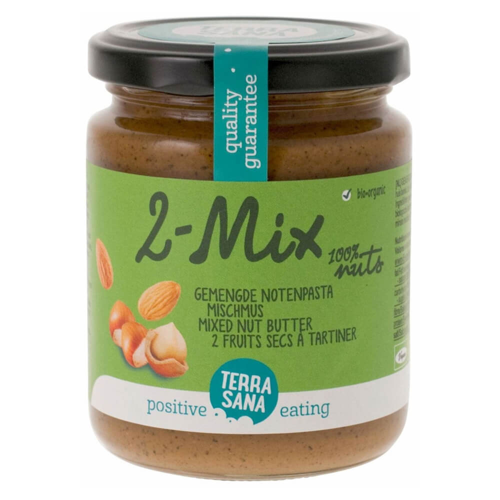 Mélange de crème de noix (2 noix) BIO 250 g - TERRASANA