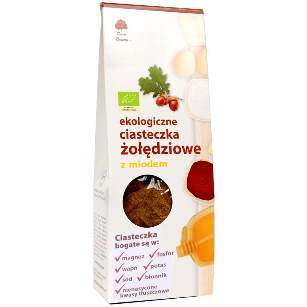 Biscuits de gland au miel BIO 100 g - CADEAUX DE LA NATURE