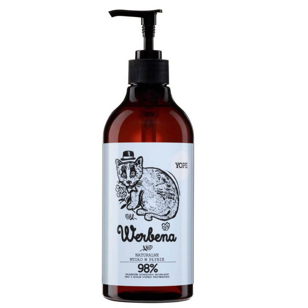 Savon liquide naturel verveine 500ml YOPE