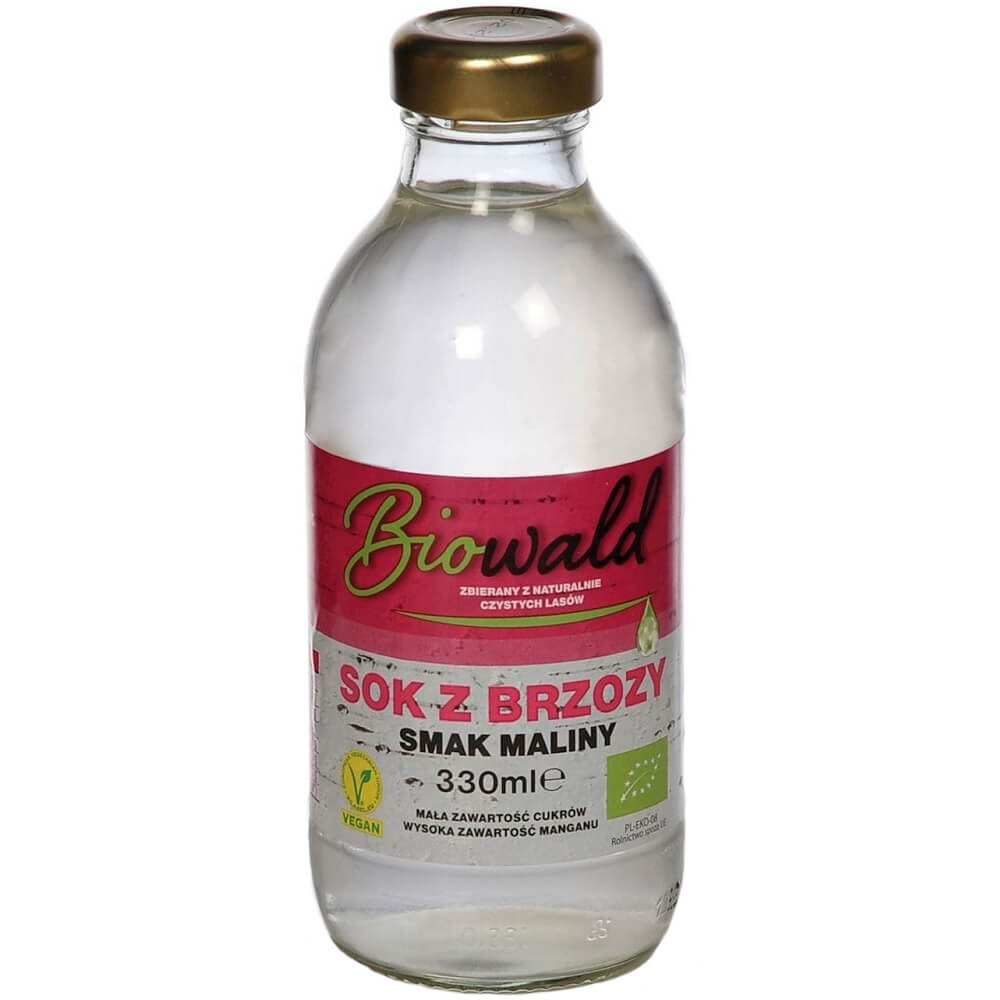 Jus bouleau framboise BIO 330 ml - BIOWALD