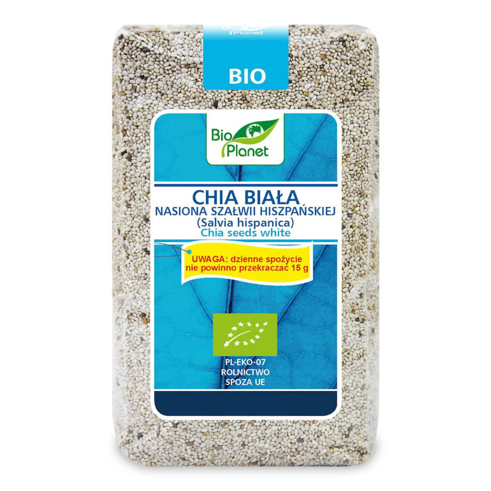 Graines de chia blanc - Sauge d'Espagne BIO 400 g - BIO PLANET