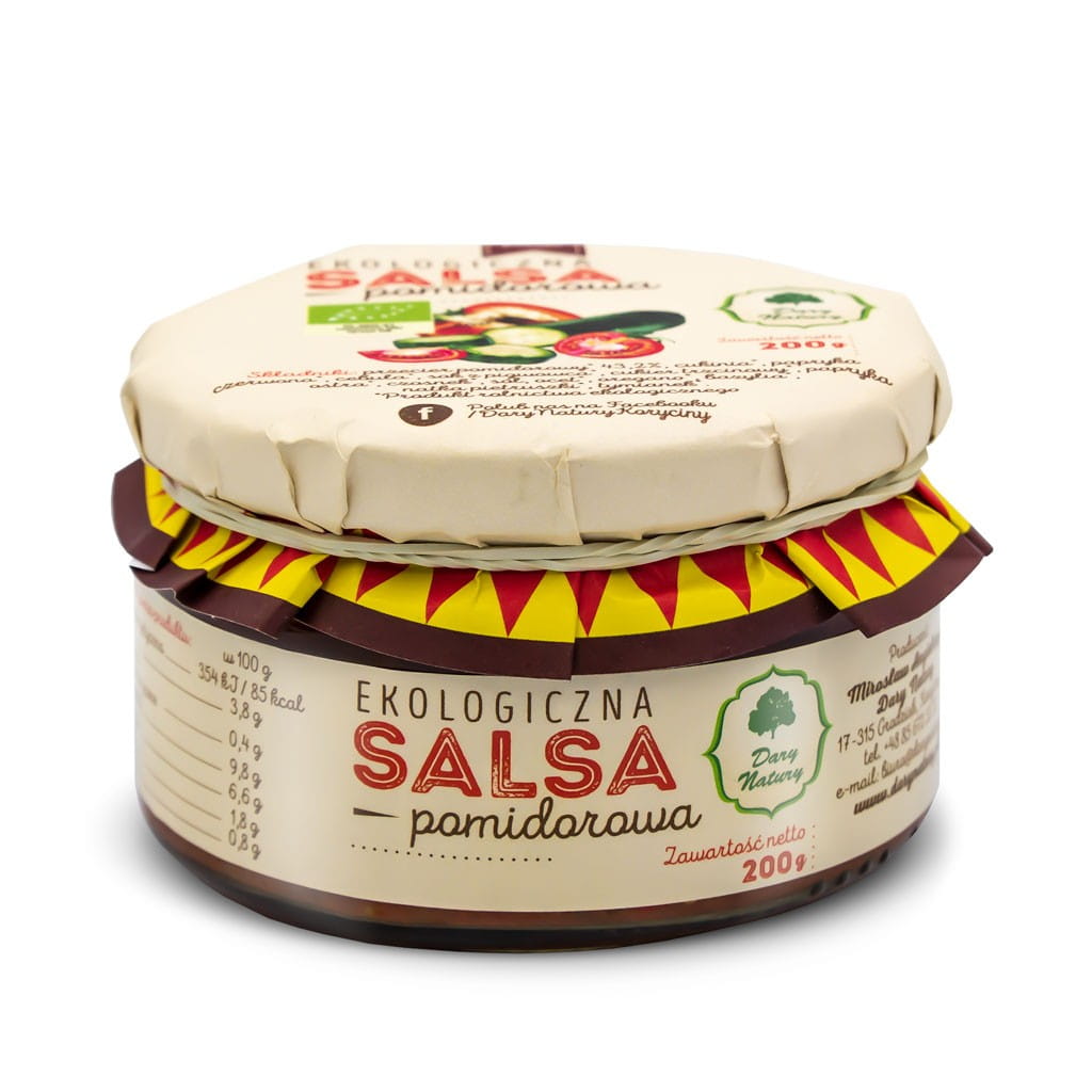 Salsa de tomates BIO 200 g - CADEAUX DE LA NATURE
