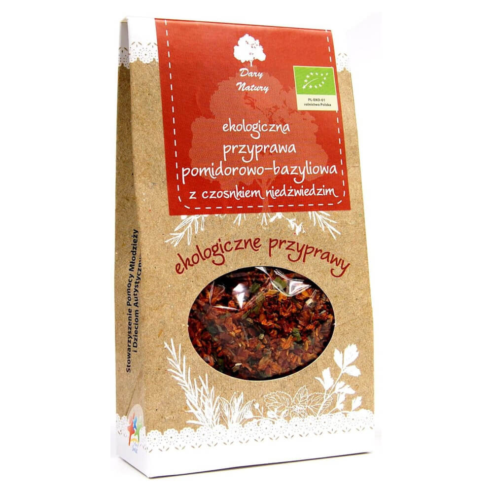 Épice tomate et basilic à l'ail des ours BIO 40 g - CADEAUX DE LA NATURE