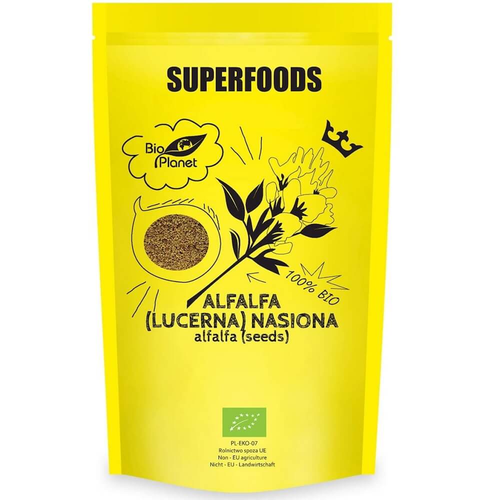 Graines de luzerne (alfalfa) BIO 200 g - BIO PLANET