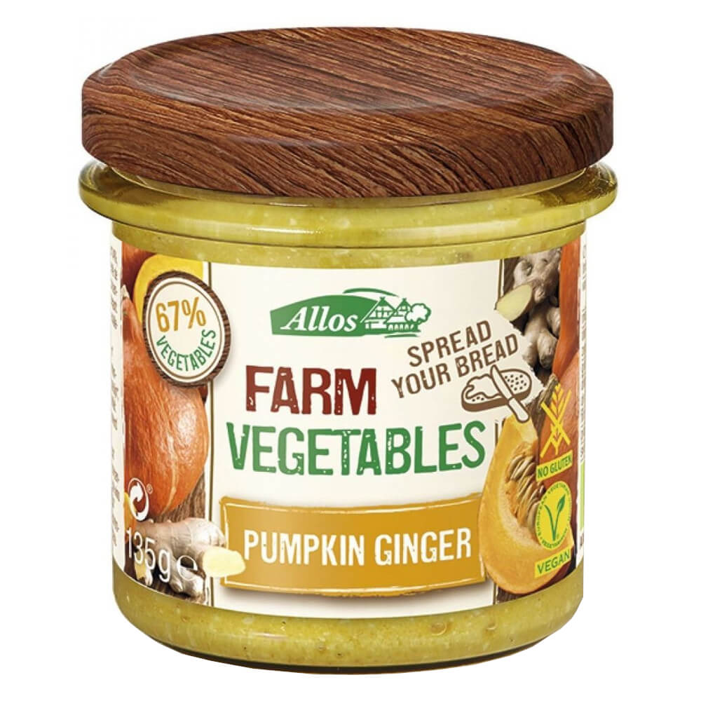 Pâte végétale au potiron et gingembre BIO 135 g - ALLOS