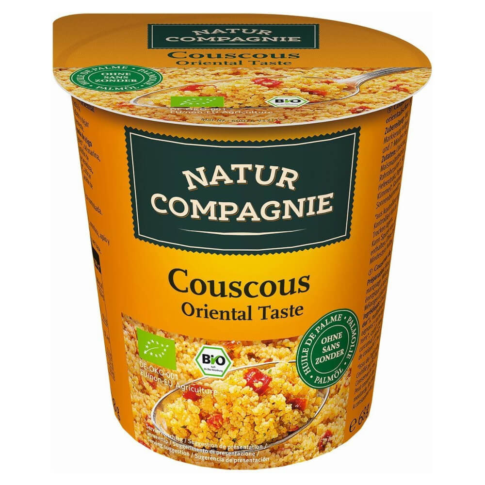 Repas en mug couscous oriental BIO 68 g - NATUR COMPAGNIE