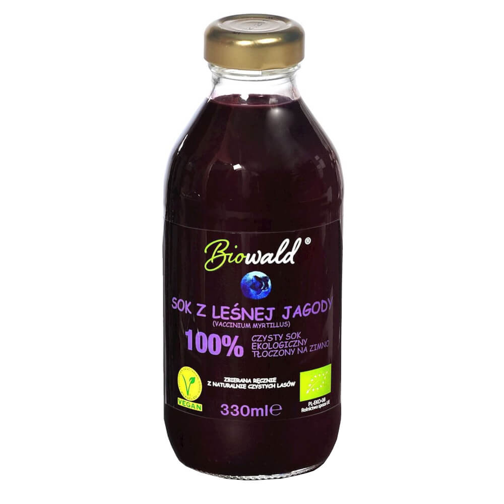 Jus de baies forestières BIO 330 ml - BIOWALD
