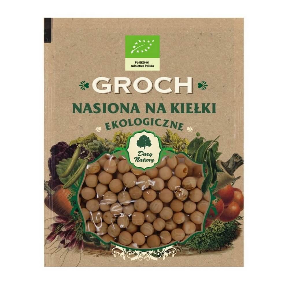 Graines de pois BIO à germer 50 g - CADEAUX DE LA NATURE