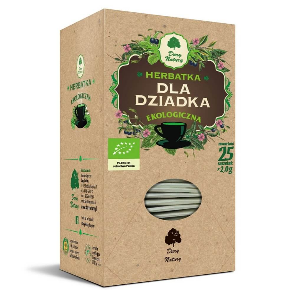 Tisane BIO pour papy (25 x 2 g) - CADEAUX DE LA NATURE
