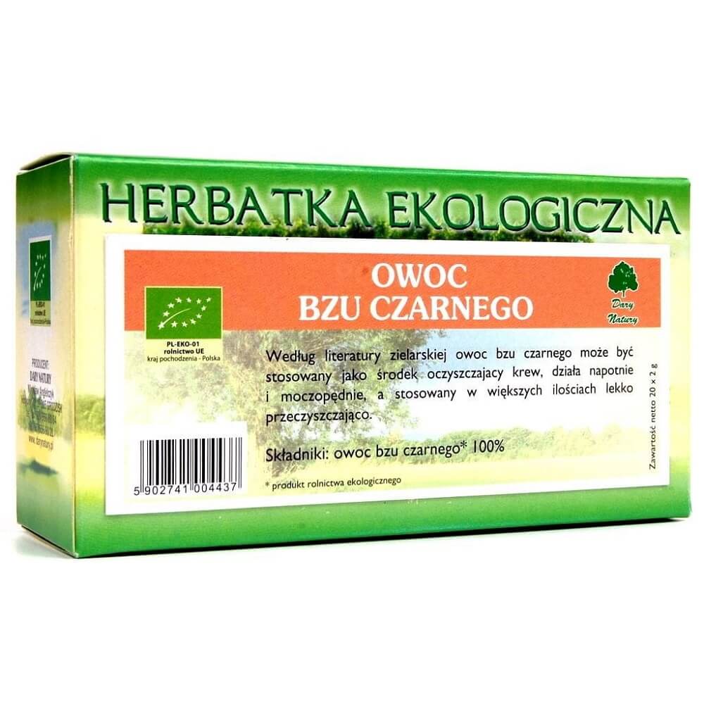 Tisane aux fruits de sureau BIO (20 x 2 g) - CADEAUX DE LA NATURE