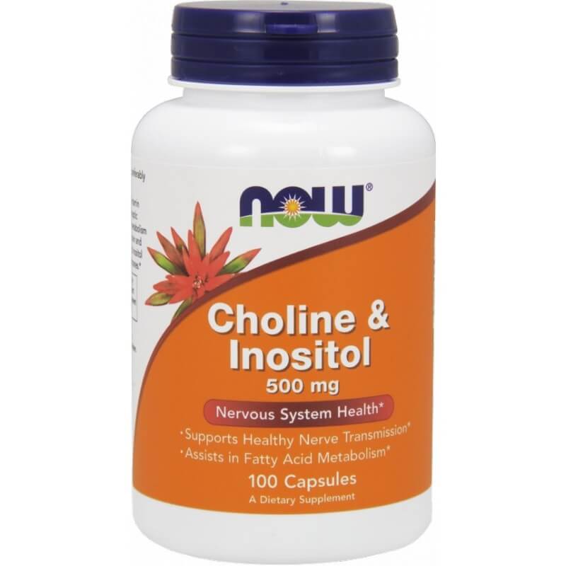 Choline et inositol choline et inositol 100 gélules NOW FOODS