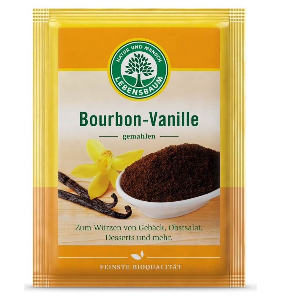 Vanille Bourbon moulue BIO 5 g - LEBENSBAUM