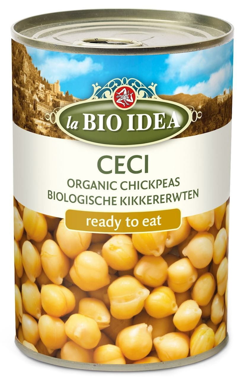 Pois chiches (boîte) BIO 400 g - LA BIO IDEA