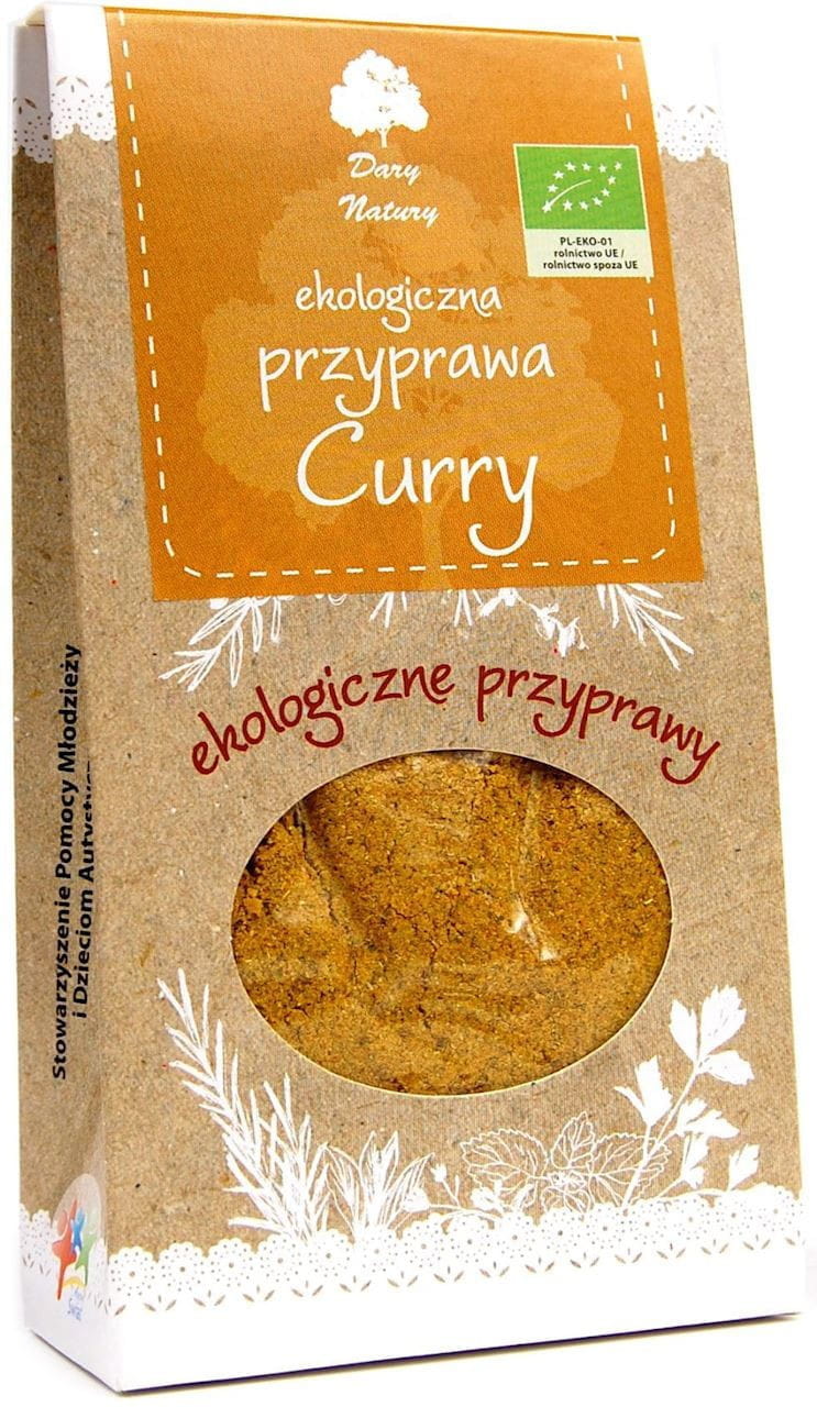 Curry BIO 60 g - CADEAUX DE LA NATURE