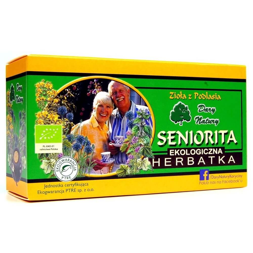 Tisane Seniorita BIO (20 x 2 g) - CADEAUX DE LA NATURE