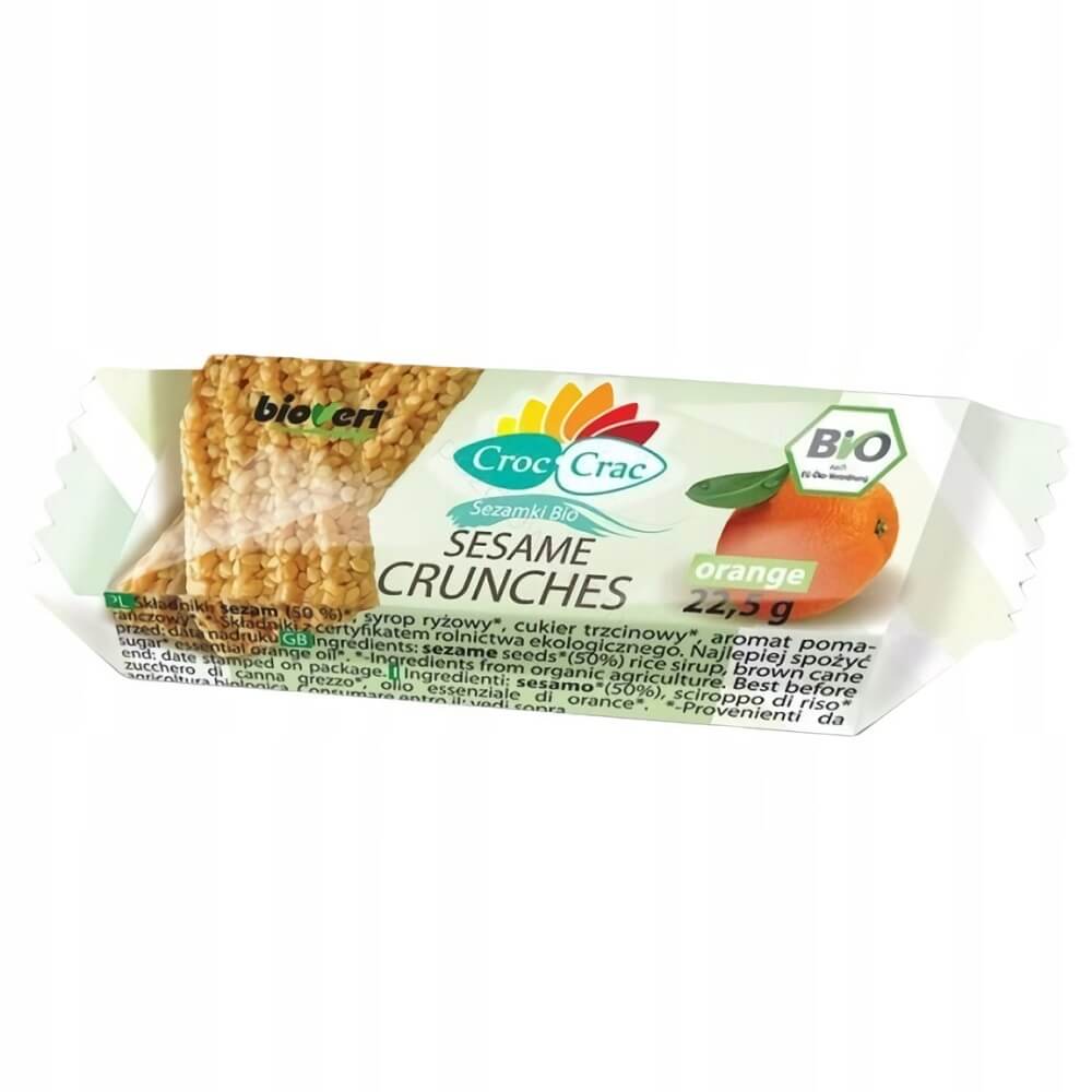 Graines de sésame orange BIO 225 g - CROC - CRAC