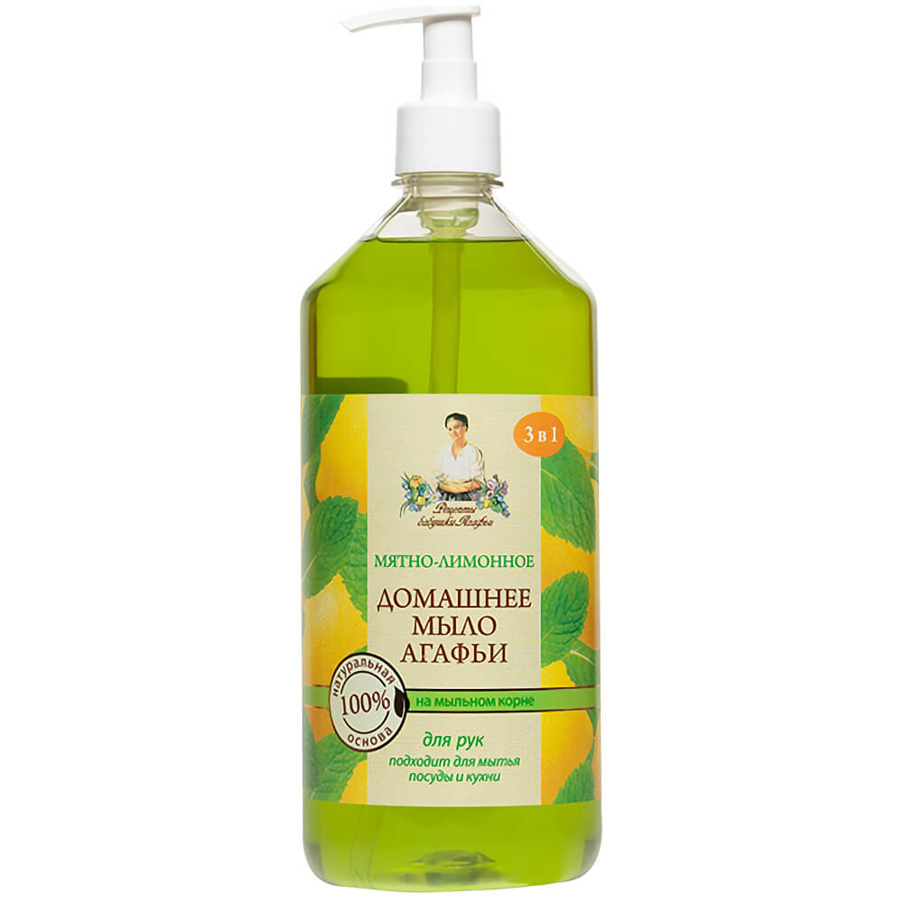 Accueil Savon Menthe Citron 1000 ml - AGAFI
