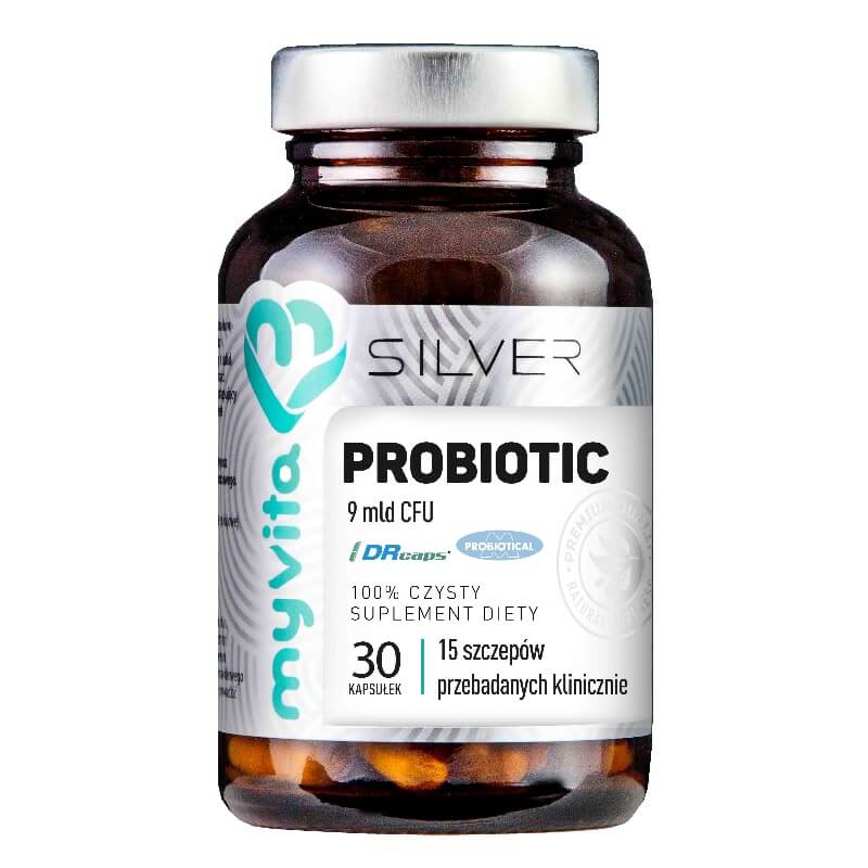 Probiotique Probiotique 9 milliards d'ufc 30 gélules MYVITA SILVER PURE