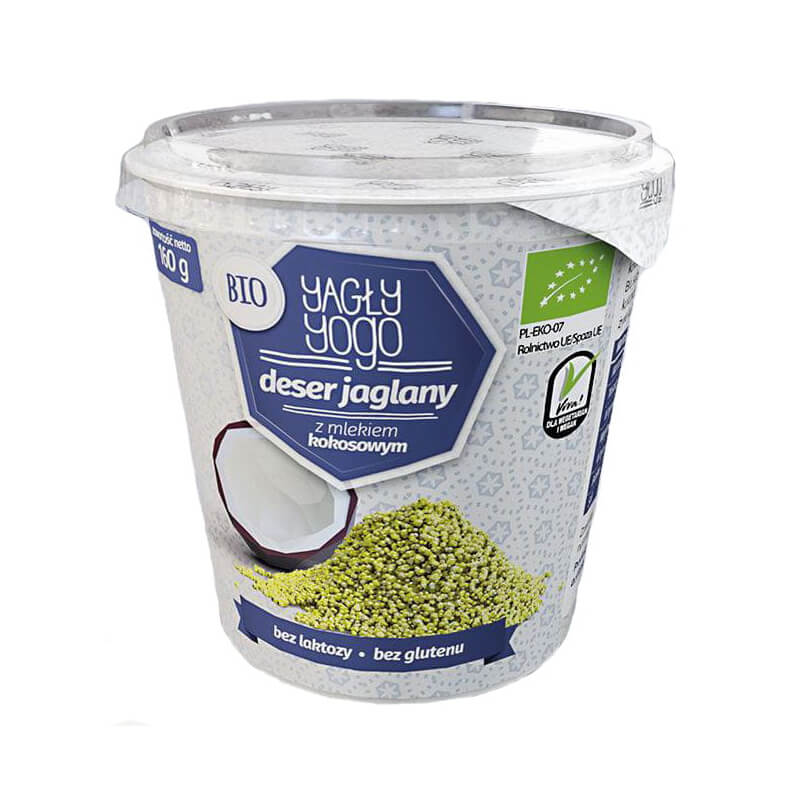 Dessert sans gluten millet coco BIO 160 g - YOGO