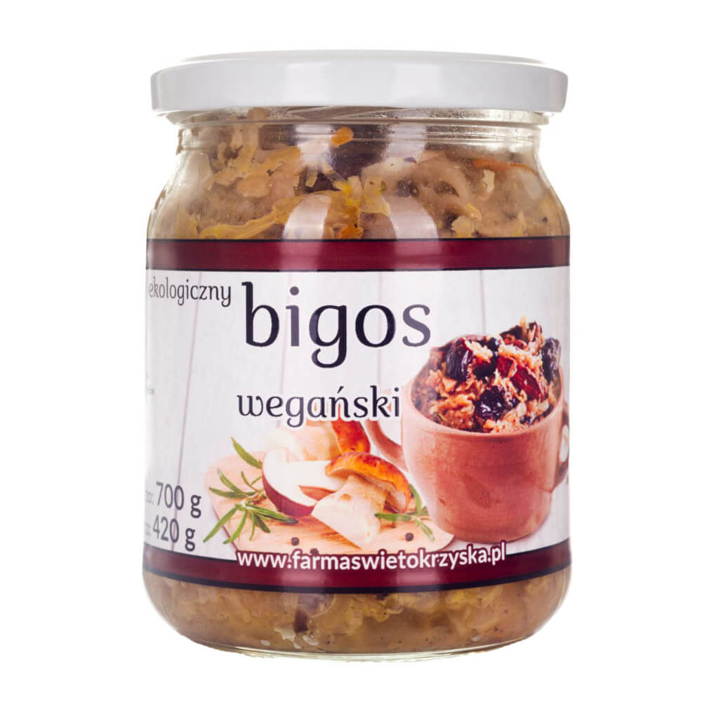 Bigos végétaliens BIO 420 g - FARMA ŚWIĘTOKRZYSKA