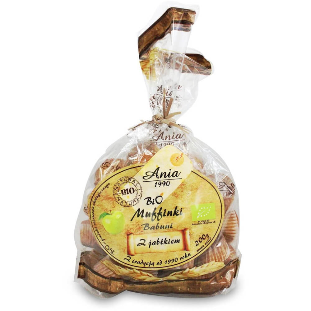 Muffins de grand-mère à la pomme BIO 200 g - BIO ANIA