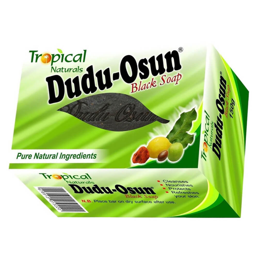 Savon noir dudu osun dudu - osun 150g TROPICAL NATURALS