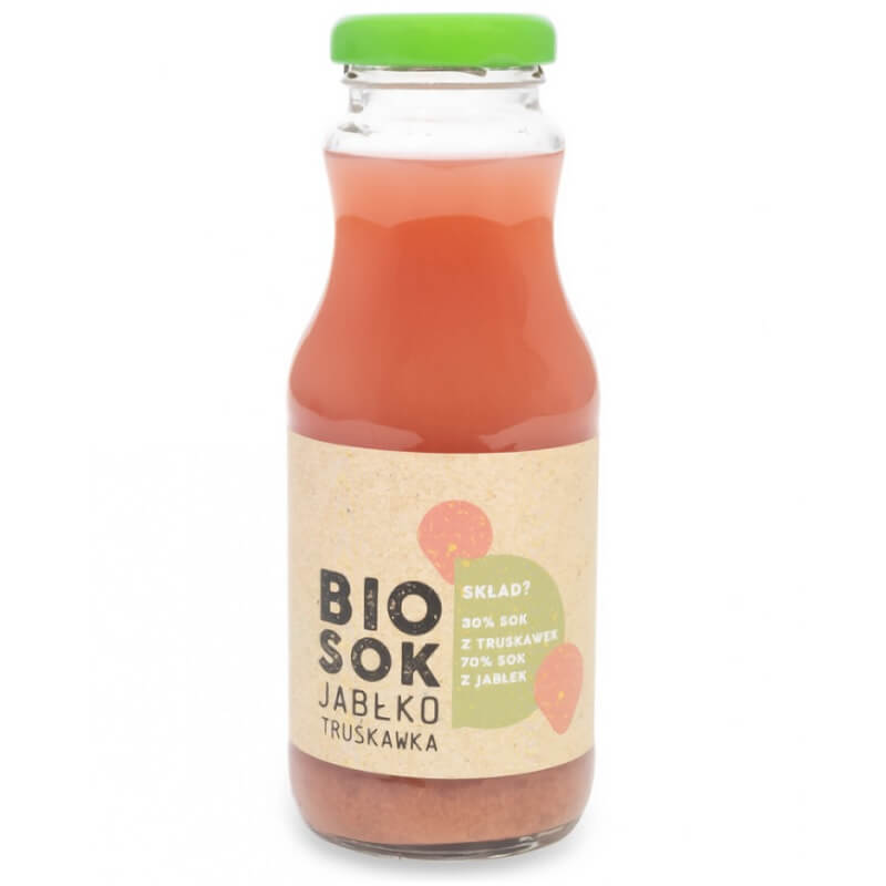 Jus pomme et fraise BIO 250 ml - SAVEURS FRUITS
