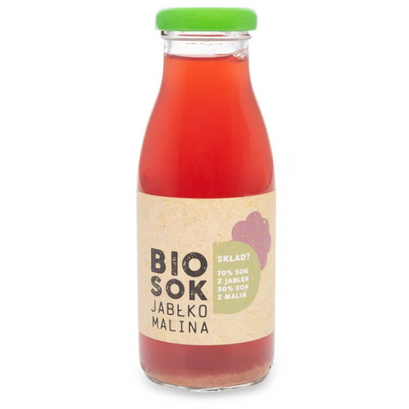 Jus pomme et framboise BIO 250 ml - SAVEURS FRUITS