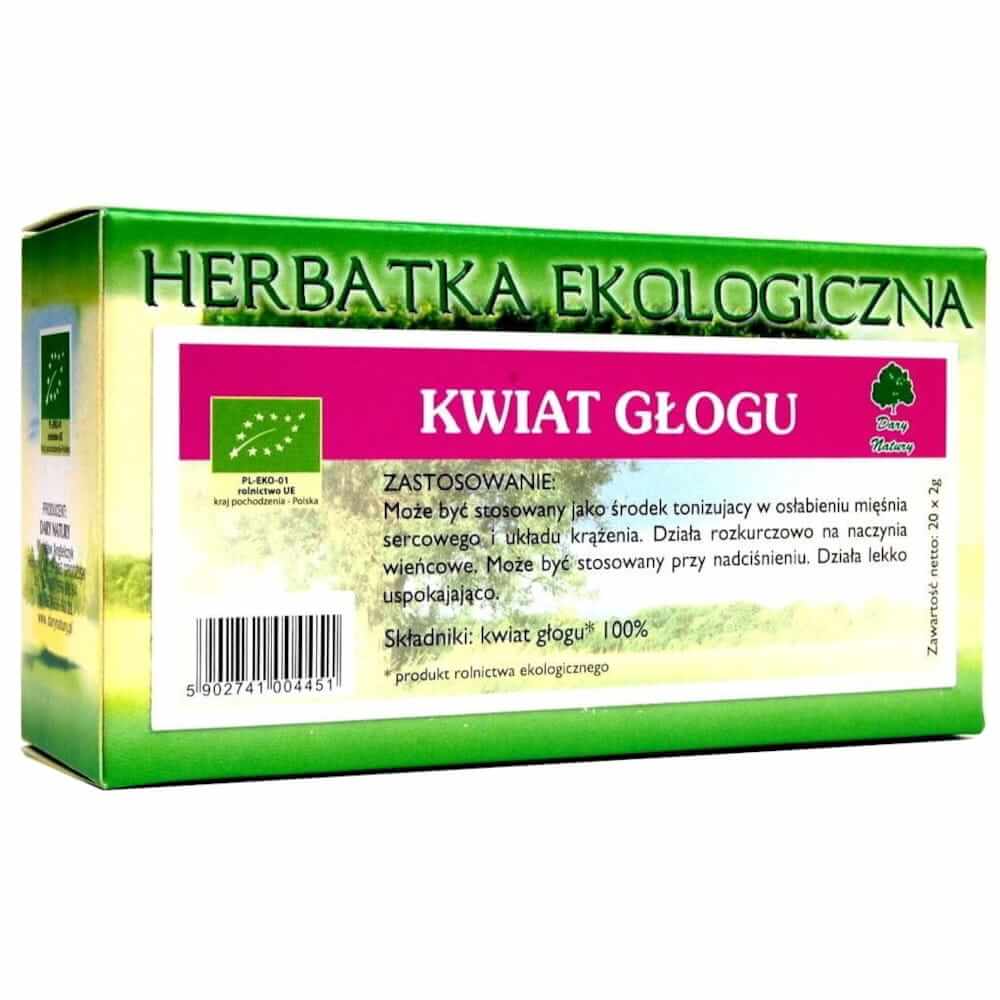 Tisane fleur d'aubépine BIO (20 x 2 g) - CADEAUX DE LA NATURE