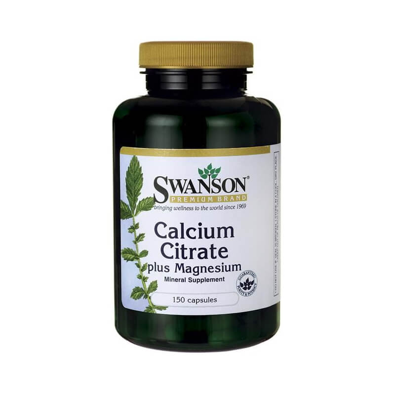 Citrate de calcium + magnésium citrate de calcium plus magnésium 150 gélules SWANSON