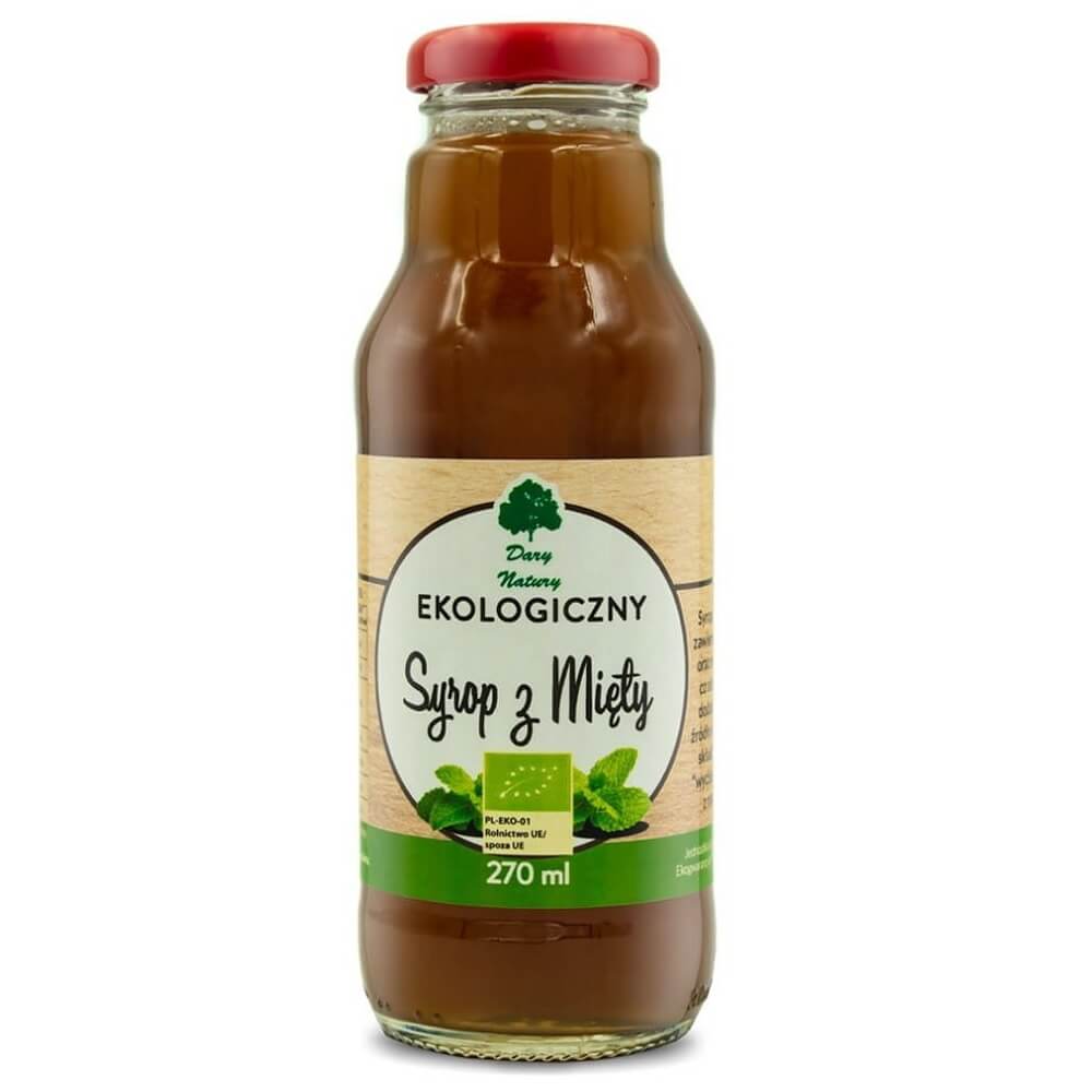 Sirop Menthe BIO 270 ml - CADEAUX DE LA NATURE