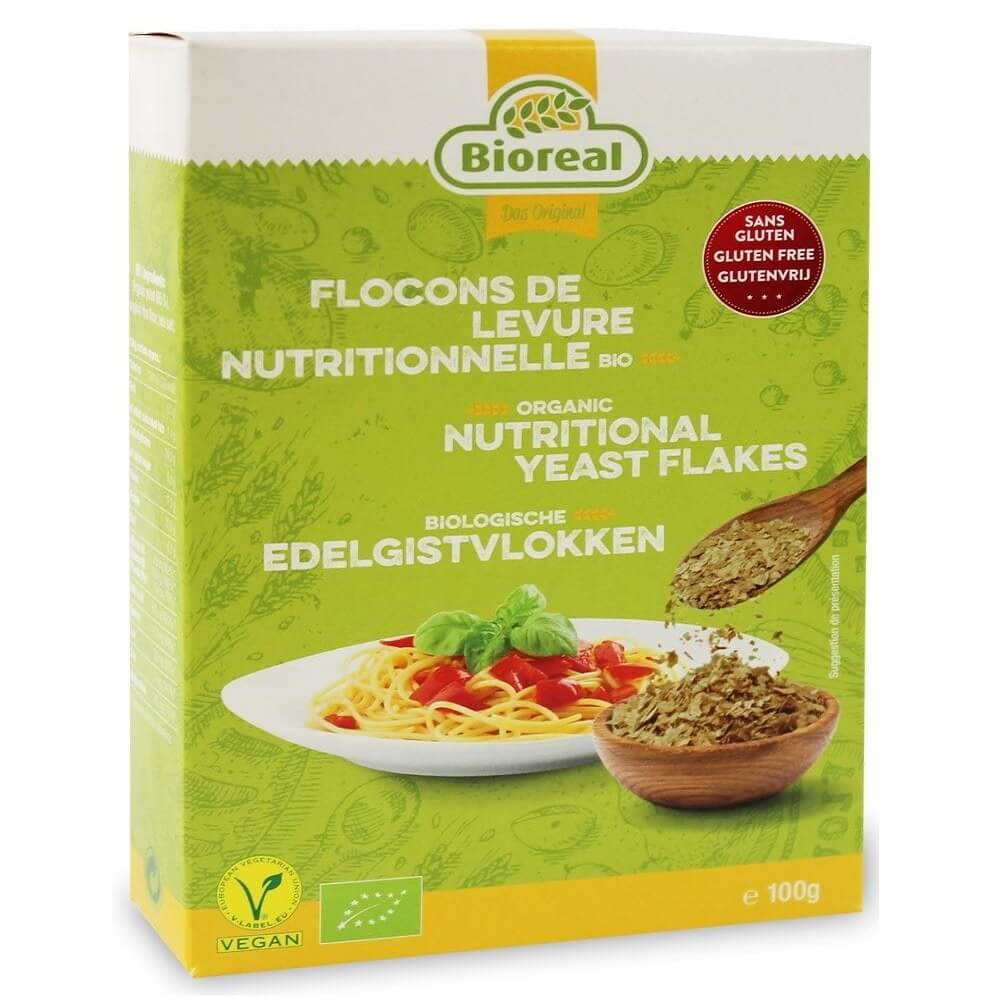 Flocons de levure inactive sans gluten BIO 100 g - bioREAL