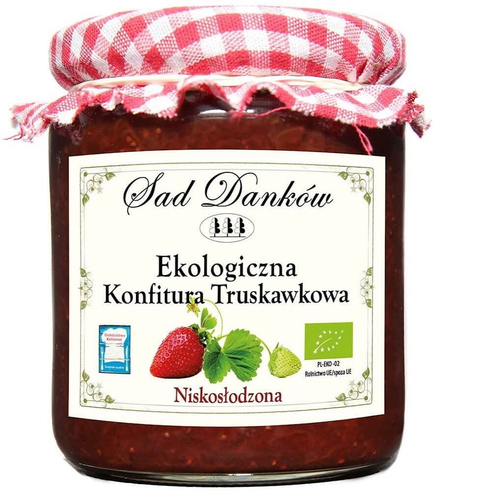 Confiture de fraises BIO 270 g - SAD DANKÓW