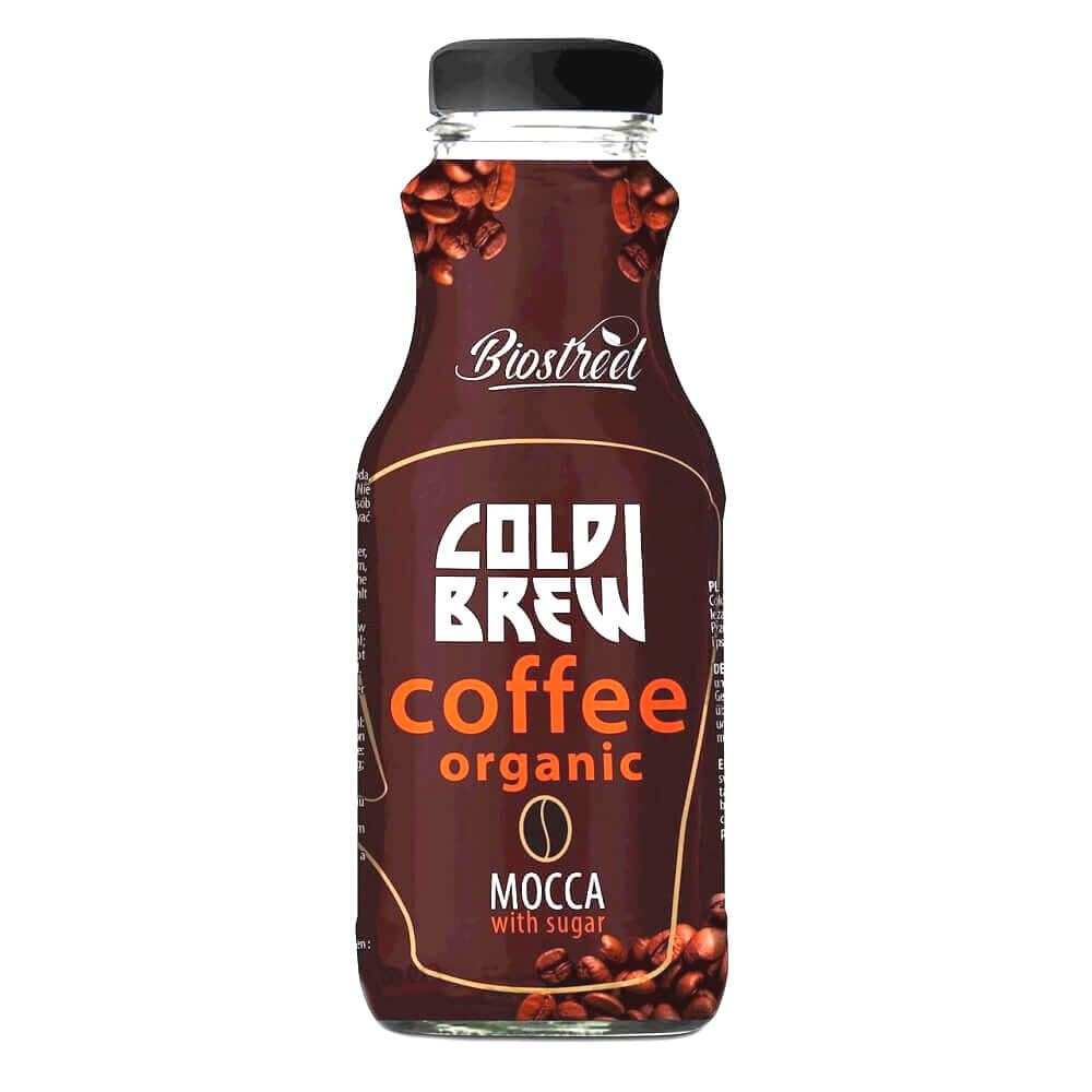 Café infusé à froid, moka au sucre BIO 250 ml - ALE EKO CAFE