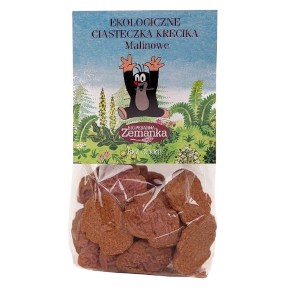 Biscuits taupe framboise BIO 100 g ZEMANKA